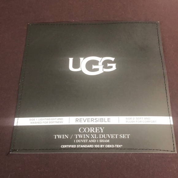 UGG Plush Fur Reversible Duvet Set - Picture 1 of 5